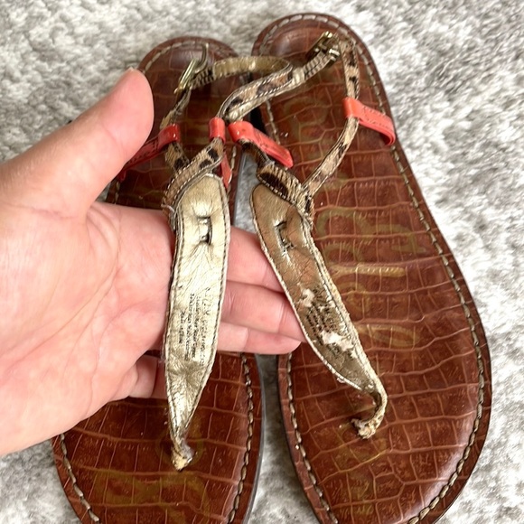 Sam Edelman t-strap sandals - Picture 3 of 7